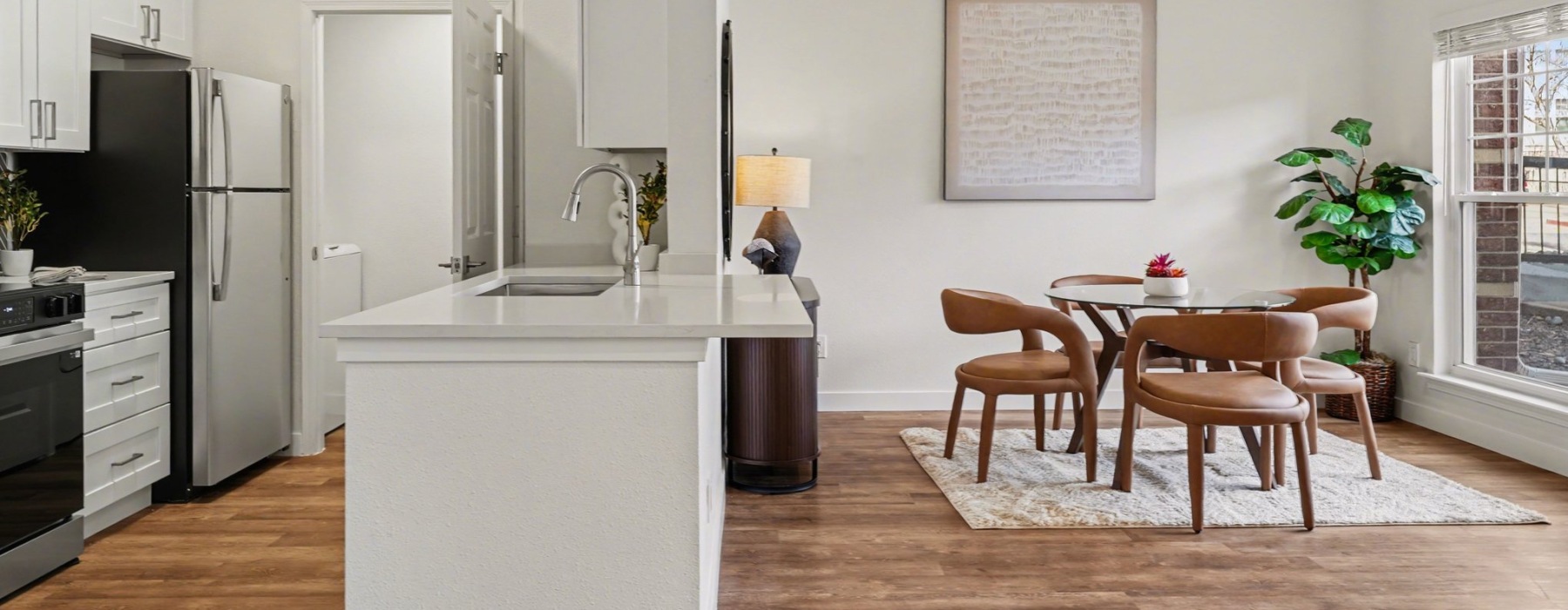 Spacious renovated floorplan