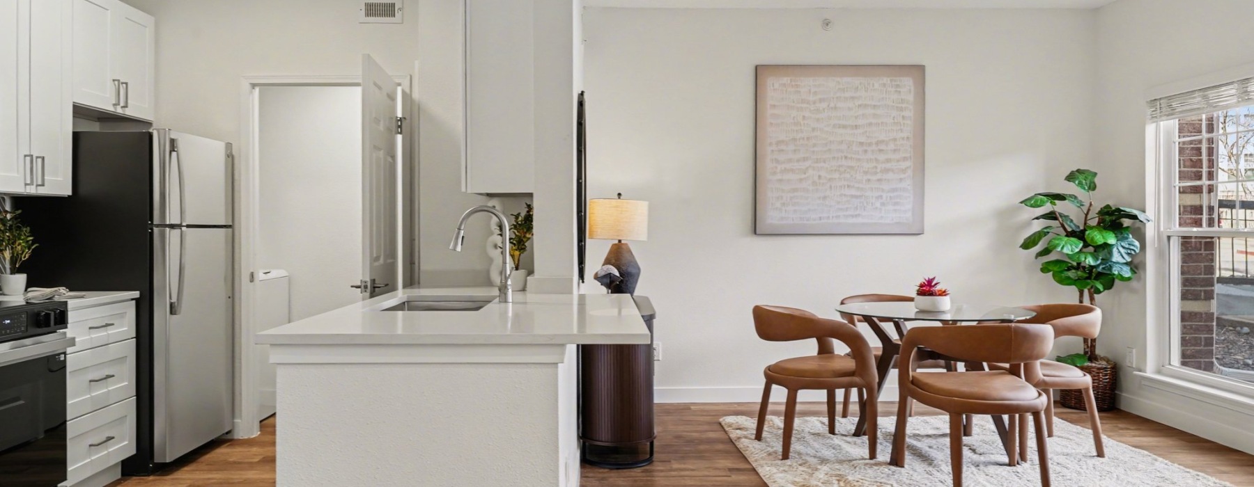 Spacious renovated floorplan